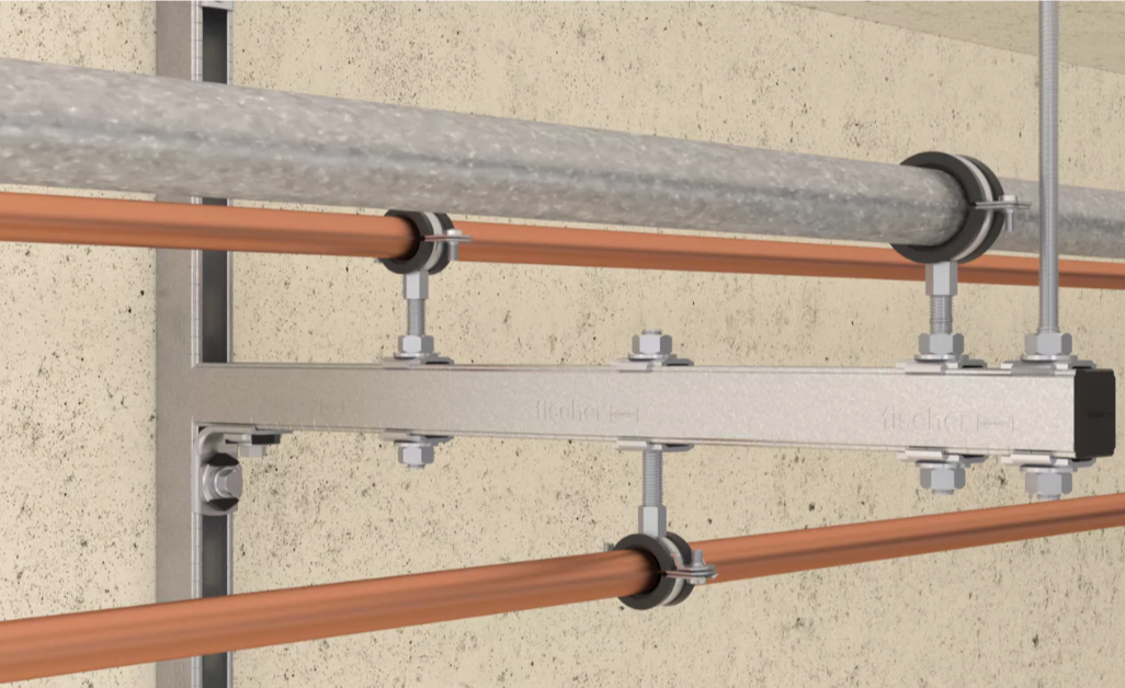 Fischer universele buisklem FRS-L 31-37 M8/M10