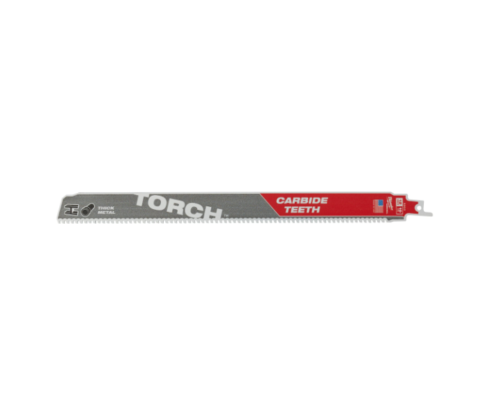Milwaukee Heavy Duty TCT Torch-carbidezaagbladen voor metaal, Sierra Sable, 300x10 mm