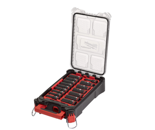 Set van 16 Milwaukee 1/2"-impactdoppen 4932480943