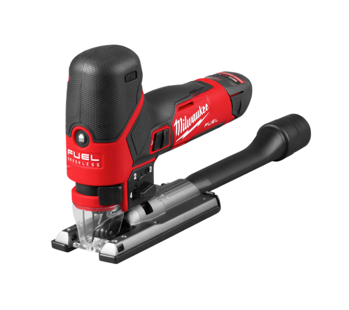 Milwaukee M12 Fuel subcompacte decoupeerzaag + 2Ah-accu + 4Ah-accu + oplader + koffer M12 FJS-422X