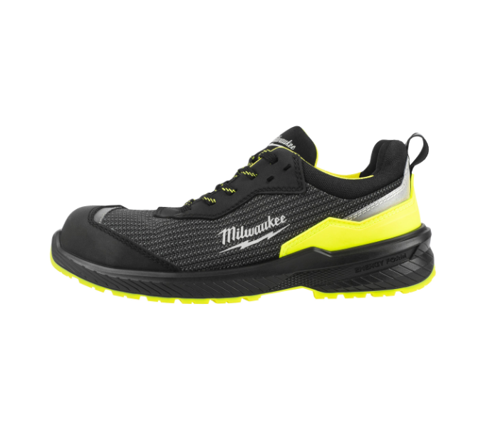 Hoge zichtbaarheidsveiligheidsschoenen FLEXTED FXT S1PS Geel