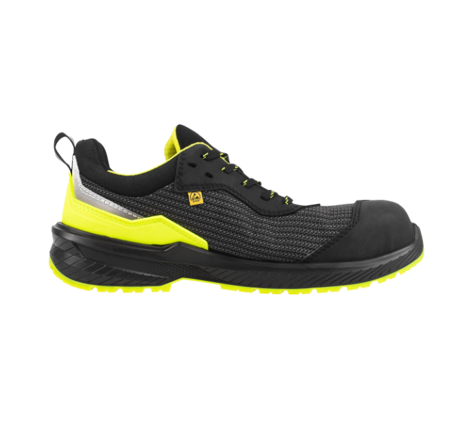 Hoge zichtbaarheidsveiligheidsschoenen FLEXTED FXT S1PS Geel