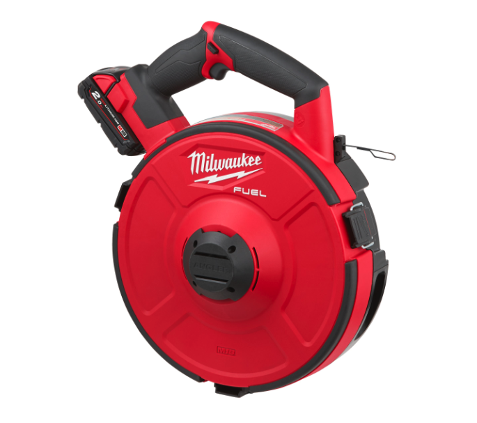 Milwaukee M18 Fuel M18 Steel Cable Puller + 2 × 2Ah Batteries + Charger, M18 FPFT-202 36m ST Set