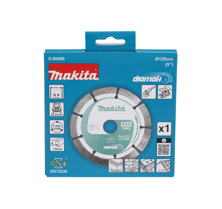 Diamak diamantzaagblad 125 mm Makita D-80086