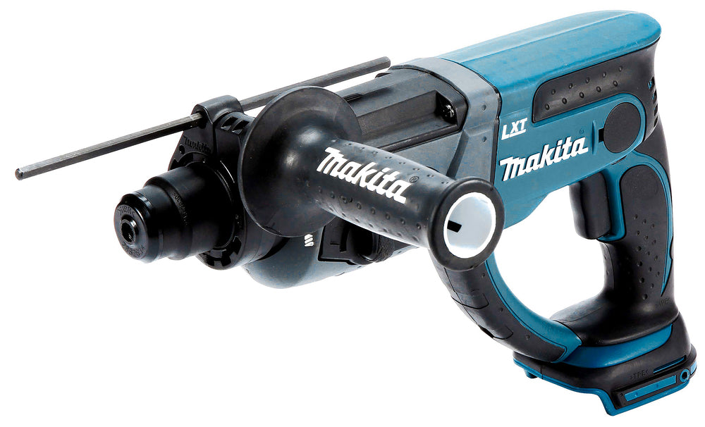 Lichte hamer 18V 2J met 2 batterijen + Oplader + Koffer Makita DHR202RTJ