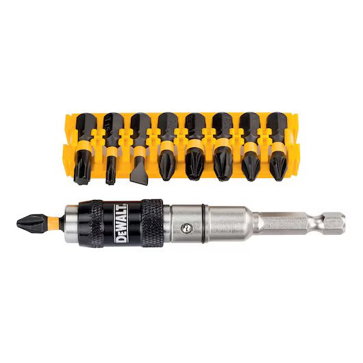 10-delige bitenset met bithouder Dewalt DT70518T