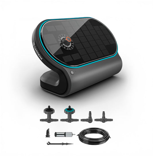 AquaBloom L Automatische, op zonne-energie werkende irrigatieset van Gardena 13330-20