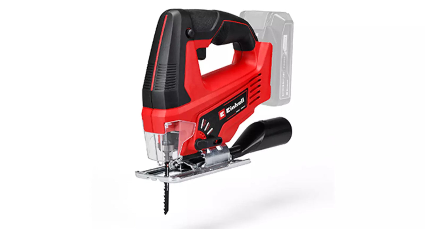 Set van 5 elektrisch gereedschap + 2 accu's + oplader TE-TK 18/5 +2 (CD+CS+WS+JS+HD) Einhell