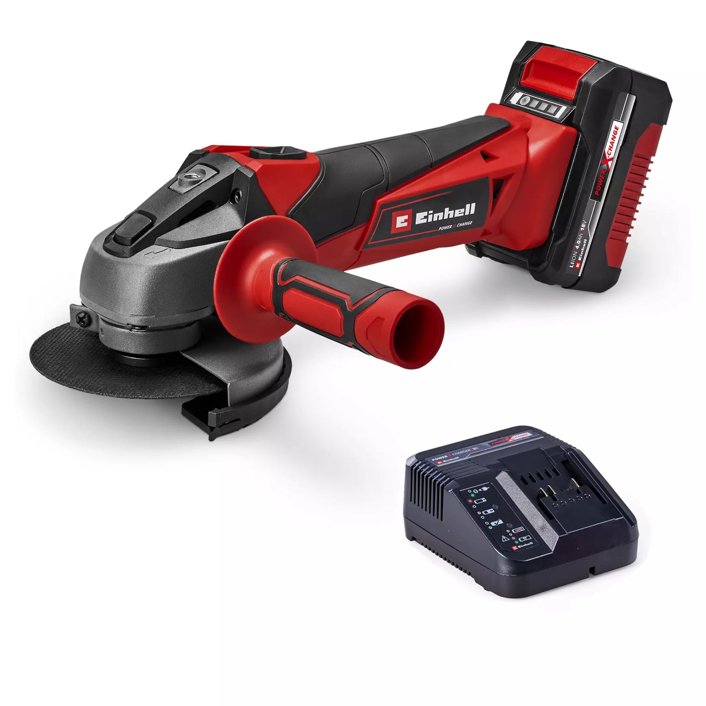 Einhell TC-AG 18/115 Li 115mm 18V haakse slijper met accu en lader