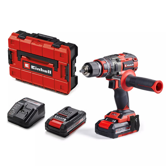 Einhell TP-CD 18/80 Li-i BL klopboormachine 18V + 2 accu’s van 2Ah + oplader + koffer