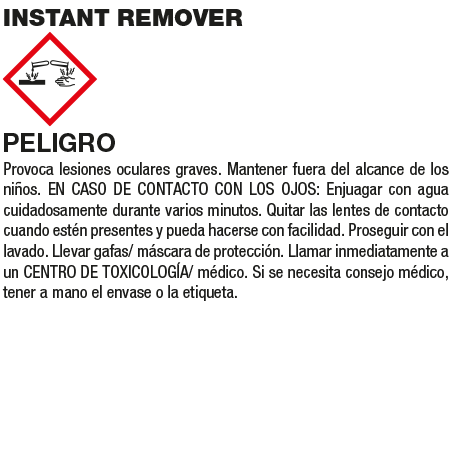 Spray Limpiador Instantáneo para Junta Cementosa en Fresco 750ml Fila INSTANT REMOVER