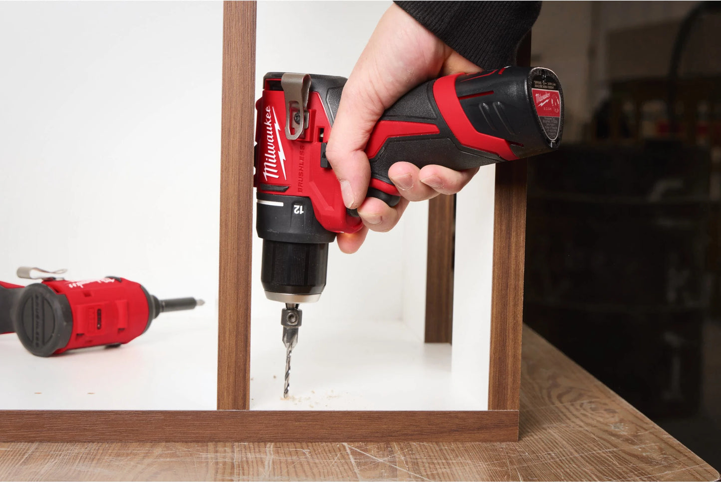 Milwaukee M12 BLPDRC-0 compacte hamerboor