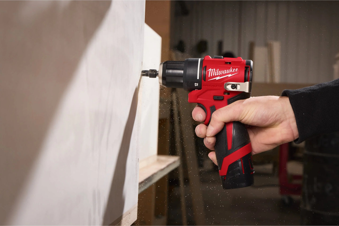 Milwaukee M12 BLPDRC-0 compacte hamerboor