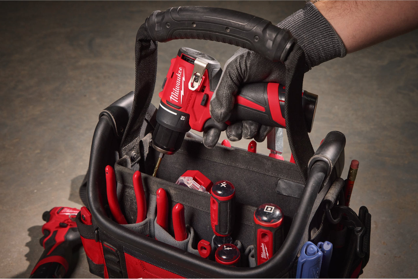 Milwaukee M12 BLPDRC-0 compacte hamerboor