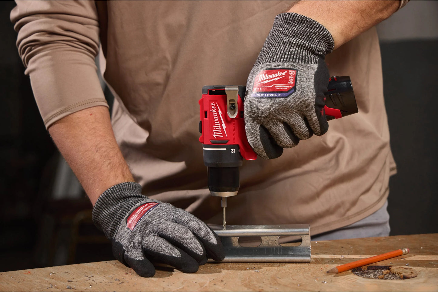 Milwaukee M12 BLPDRC-0 compacte hamerboor