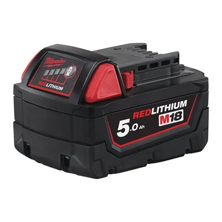 Powerpack 3 gereedschappen + 3 accu’s van 5 Ah + lader + koffers Milwaukee M18 FPP3AG-503X