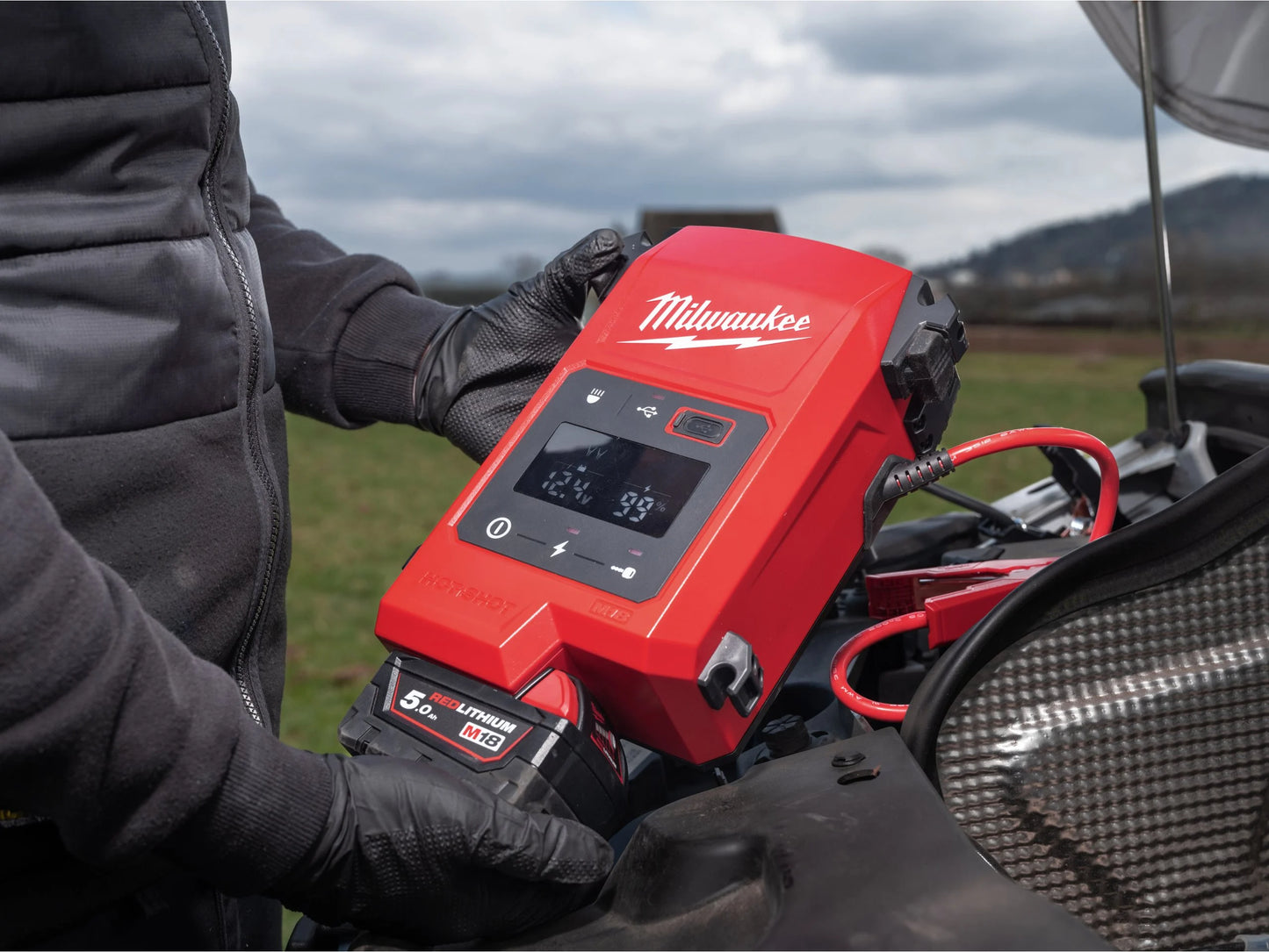 Starter voor voertuig M18 2.000A Milwaukee