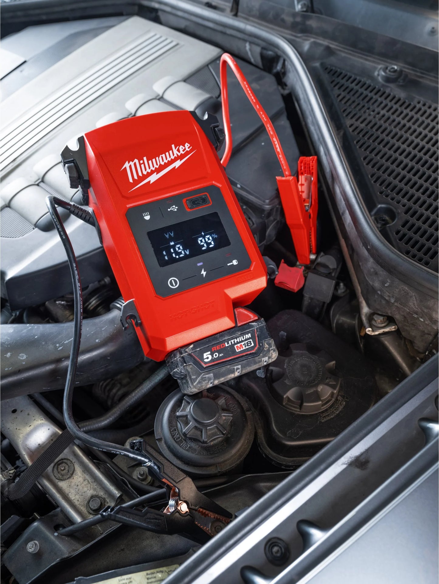 Starter voor voertuig M18 2.000A Milwaukee