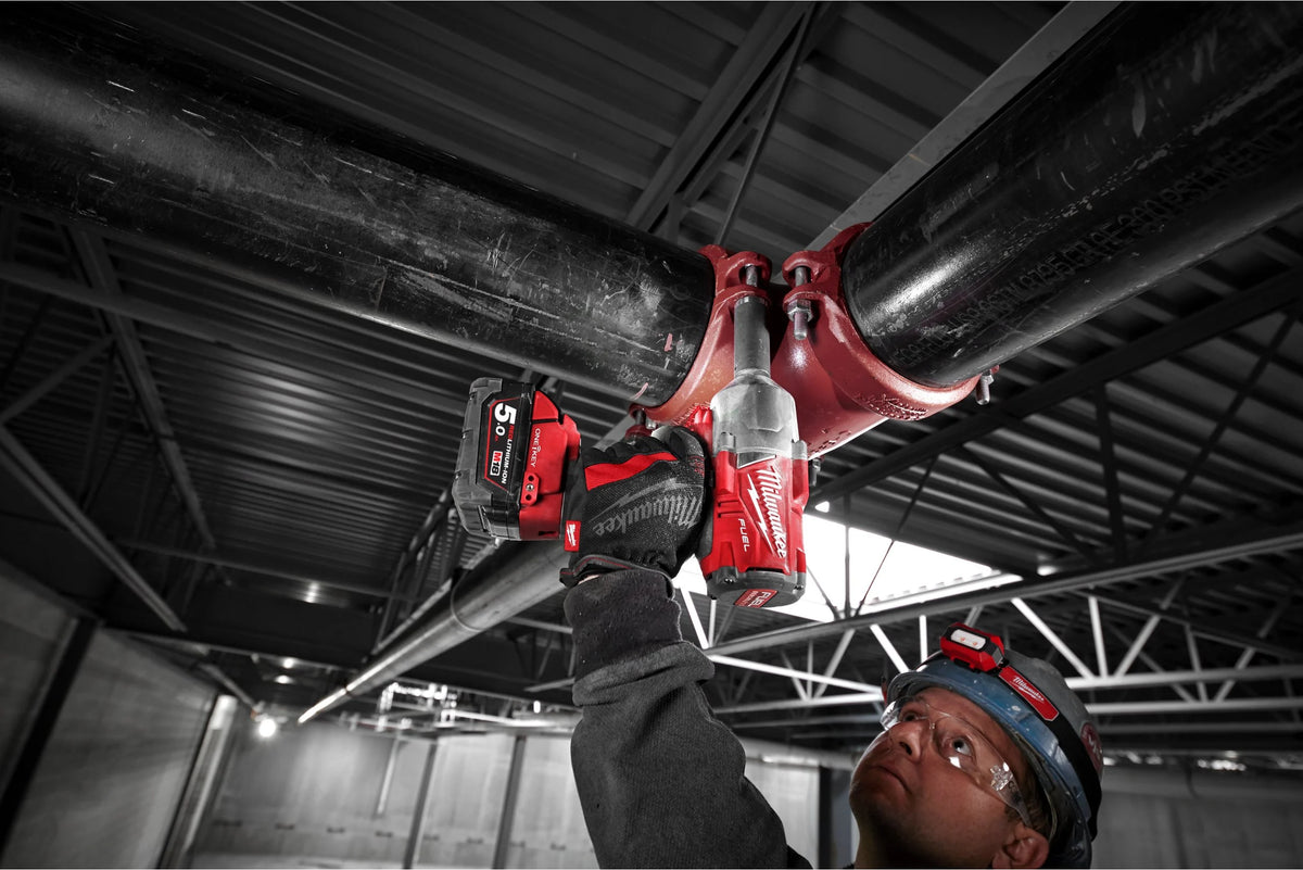 Milwaukee M18 FUEL ONE-KEY 1/2" Impact Wrench + 2 5Ah Batteries + Charger + Case, M18 ONEFHIWF12-502X