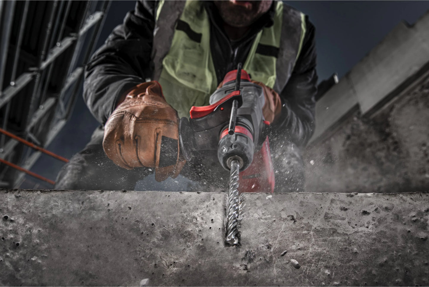 Milwaukee MX4 NG 4-Cutter SDS-Plus Drill Bit Set, 7-Piece