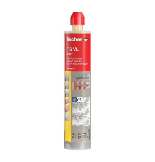Fischer 300ml FIS VL 300 T Chemical Anchor Cartridge
