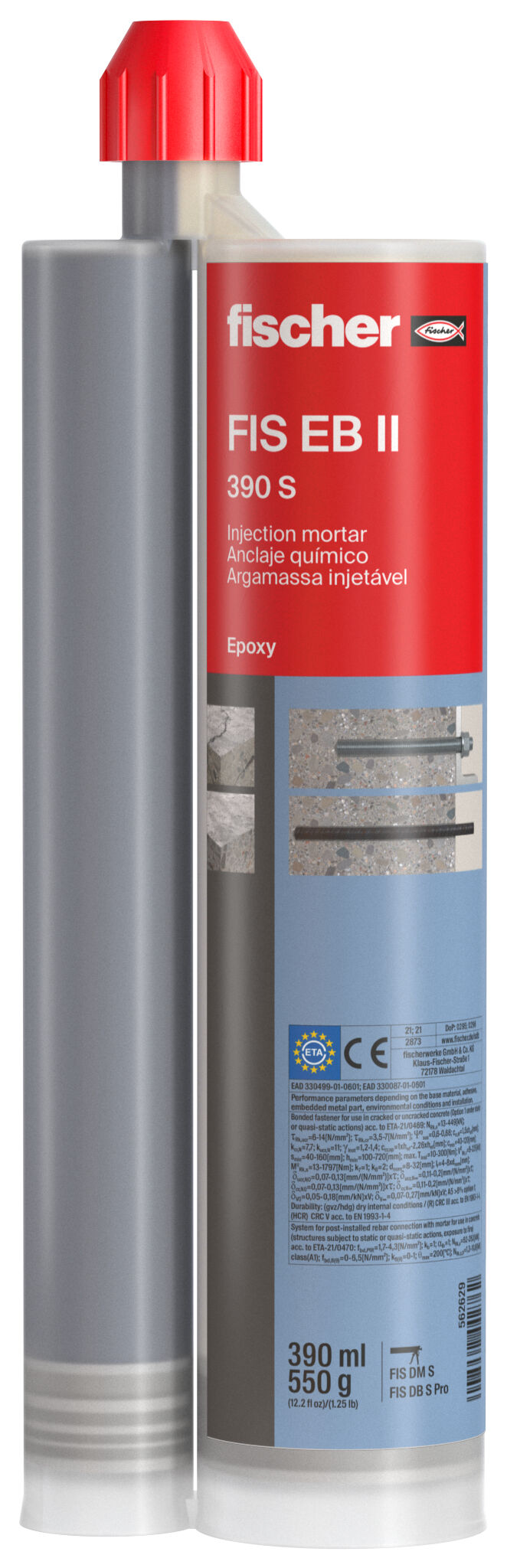 Fischer FIS EB II 390 S chemische plug 390 ml