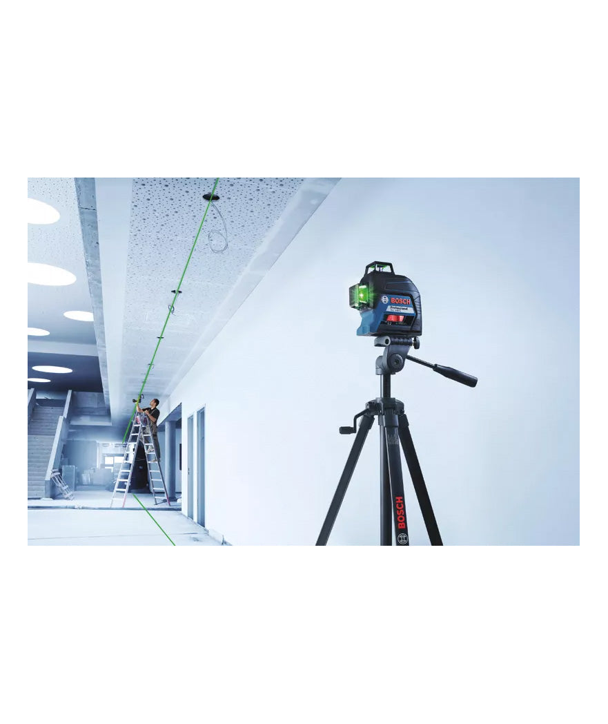 Laser level 3 lines 360º green Bosch GLL 3-80 G