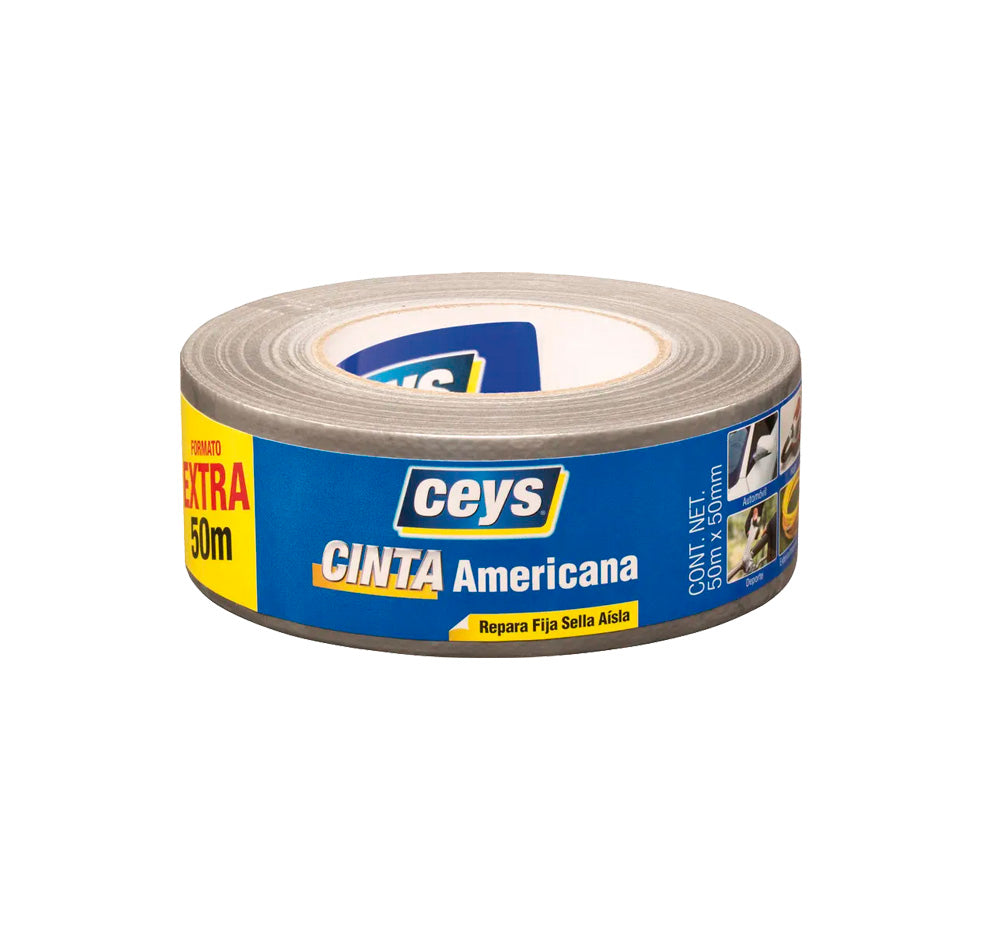 Ceys Silver Duct Tape 50 m x 50 mm
