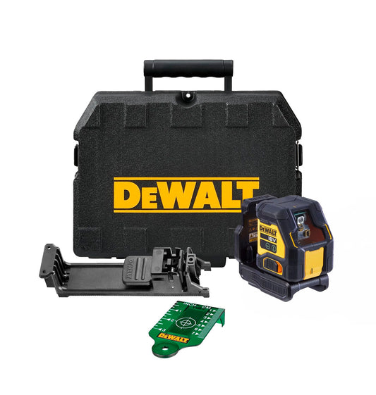 Zelfnivellerende laserwaterpas met kruisgroene lijnen 18V Dewalt DCLE34021N