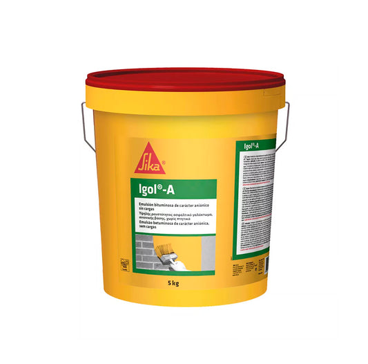 Bituminous emulsion for foundation priming Igol-A 5kg Sika
