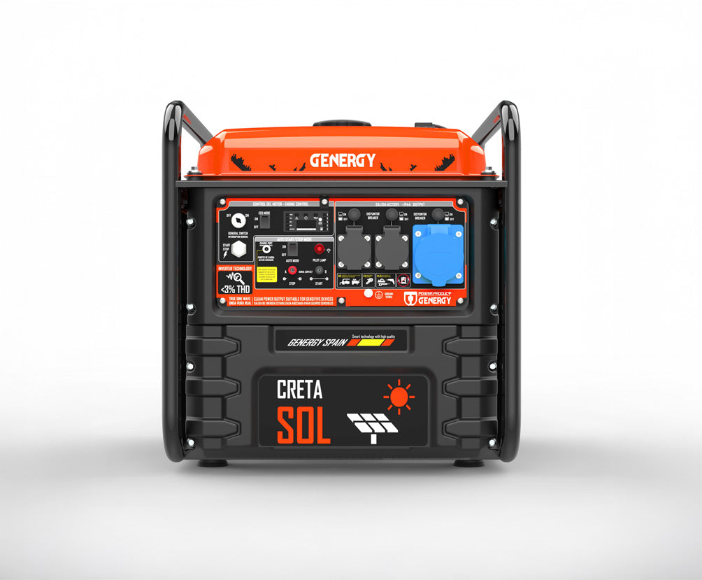 Inverter Generator 7500 W 230 V 459 cc 4-stroke CRETA SOL Genergy