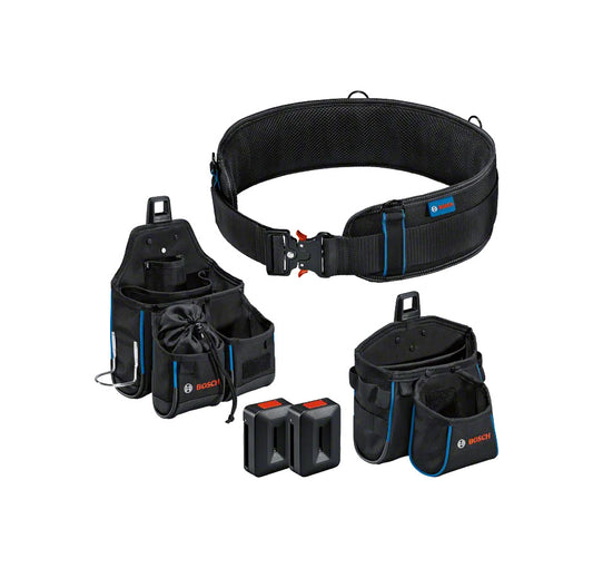 Set met riem 108 + GWT 2-gereedschapstas + GWT 4-gereedschapstas + 2 Bosch ProCLICK-houders