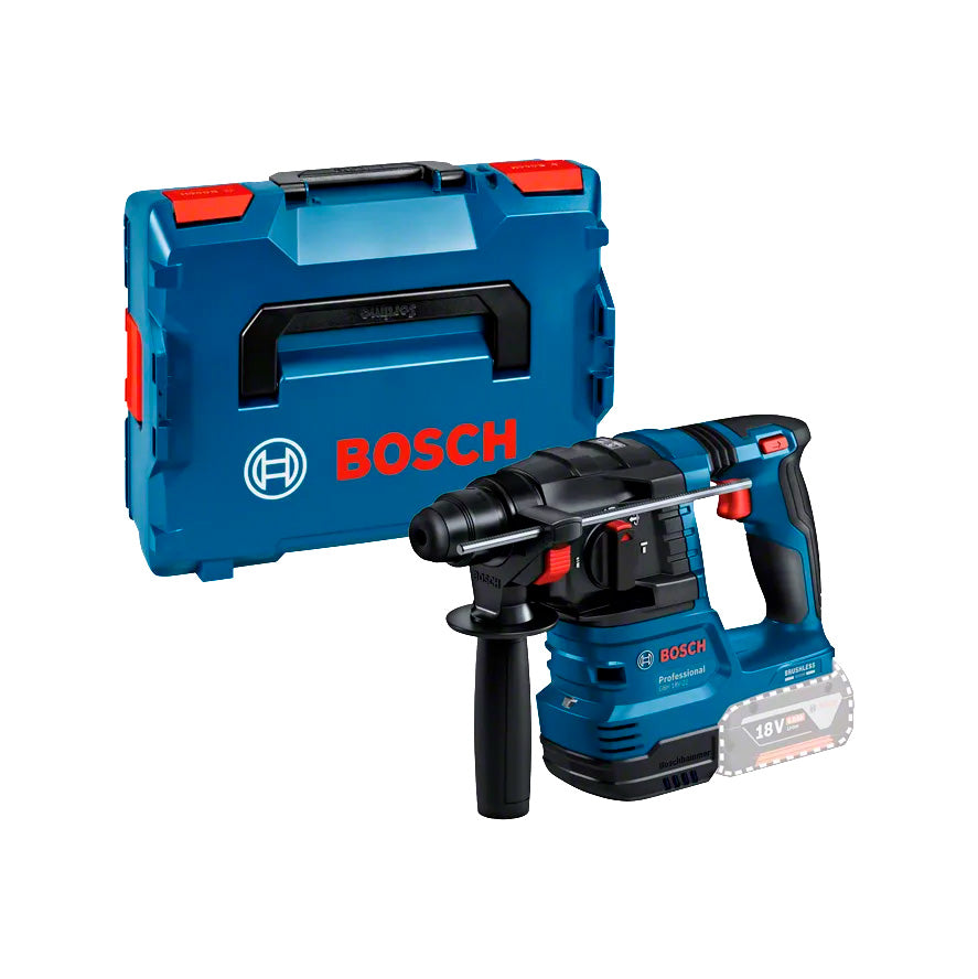 SDS Plus Hammer Drill 1.9J GBH 18V-22 + L-BOXX Case Bosch