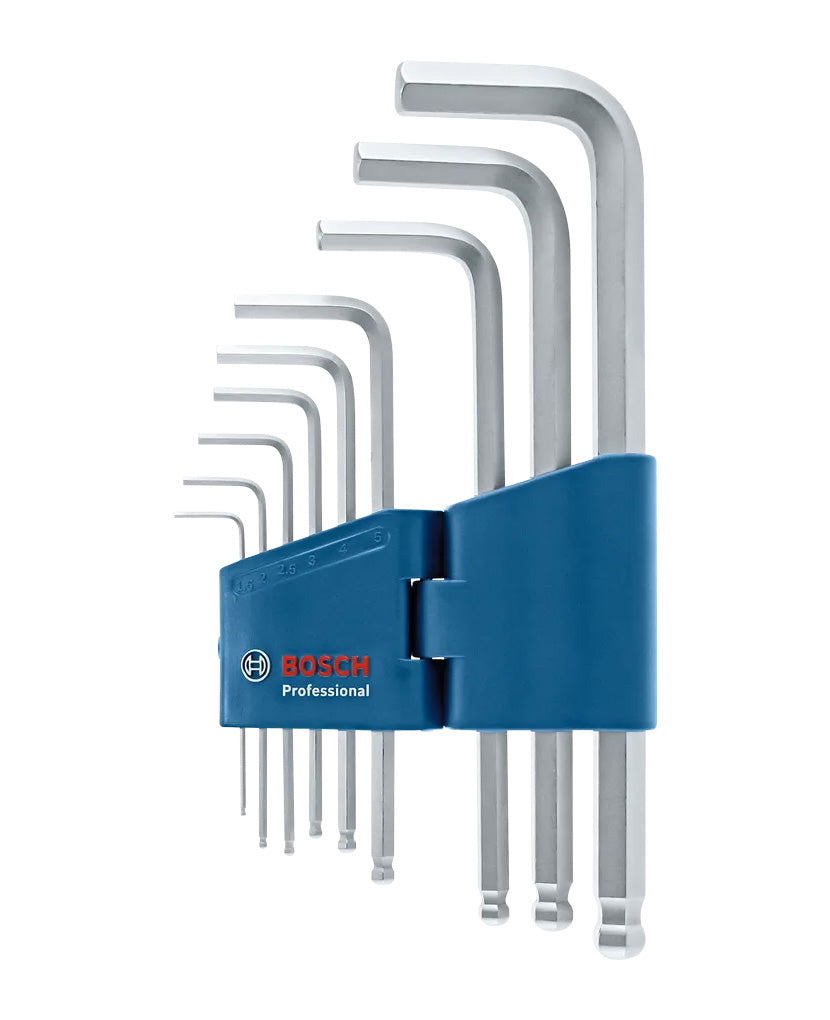 Bosch Pro-set met 9 inbussleutels
