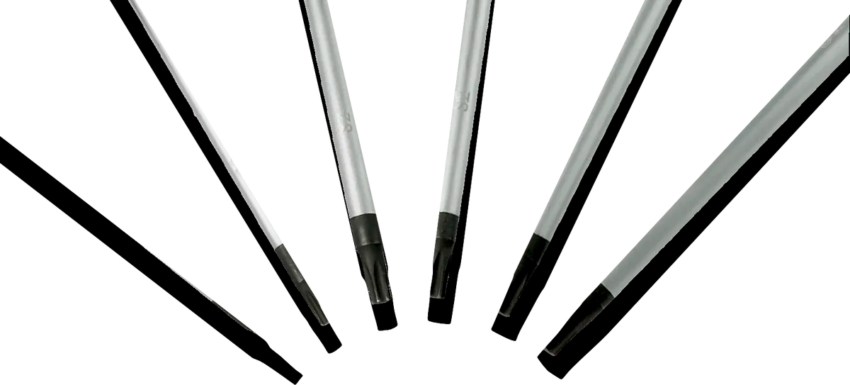 Set van 6 SL/PH PRO-schroevendraaiers van Bosch