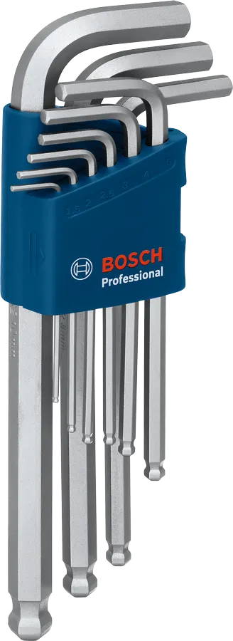 Bosch Pro-set met 9 inbussleutels
