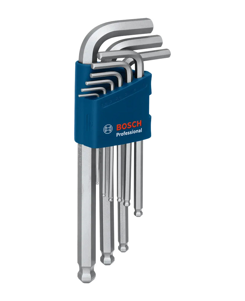 Bosch Pro-set met 9 inbussleutels