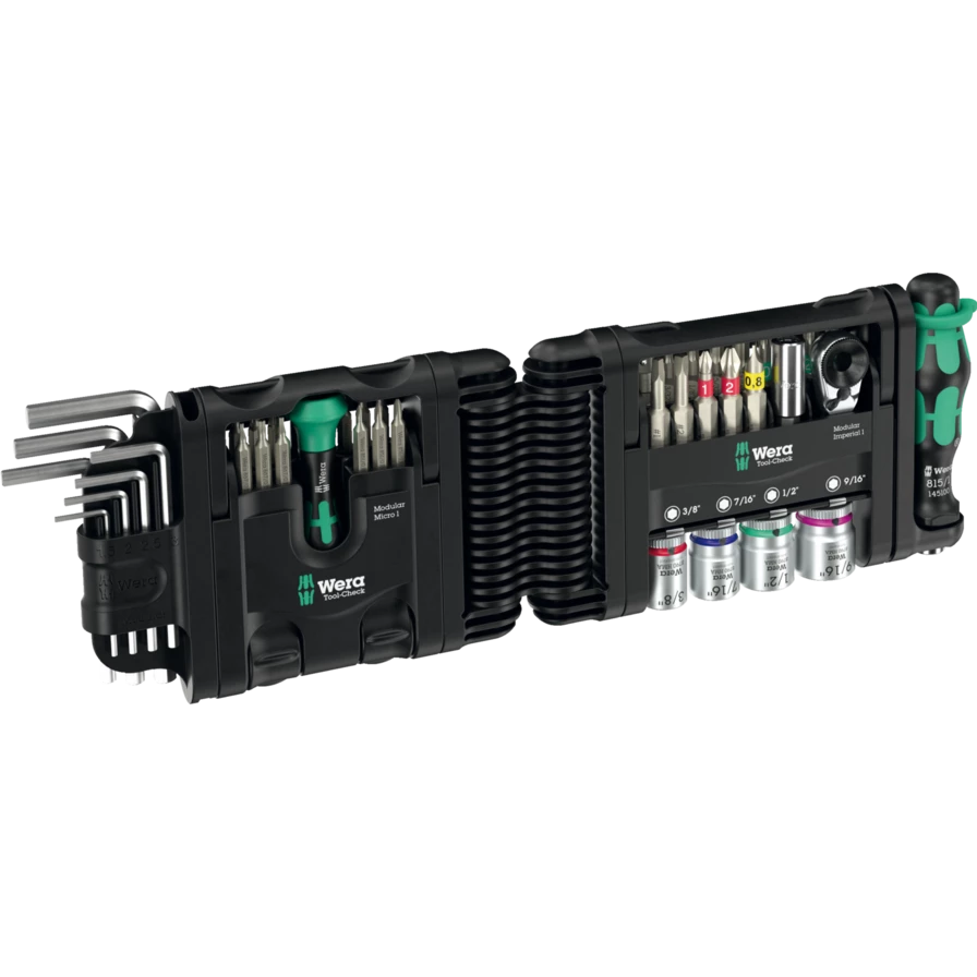 Tool-Check Modular Set Imperial 1 50-delig Wera